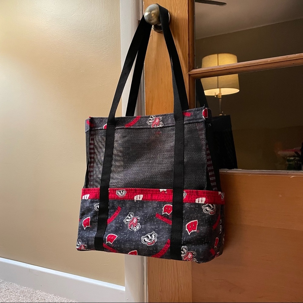 W. Wisconsin badgers mesh bag‎